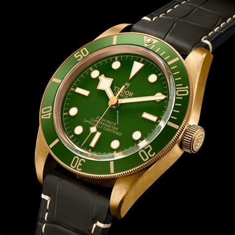 green tudor|tudor watch green dial.